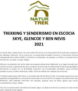 TREKKING Y SENDERISMO EN ESCOCIA SKYE, GLENCOE Y BEN NEVIS 2021