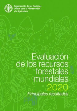 Evaluación de los recursos forestales mundiales 2020 - Principales resultados