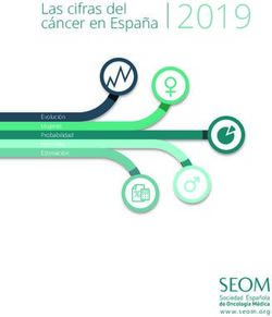 2019 Las Cifras Del Cáncer En España - Evolución Mujeres Probabilidad ...