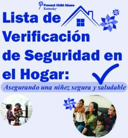 Lista de Verificaci&oacute;n de Seguridad en el Hogar: Asegurando una ni&ntilde;ez segura y saludable