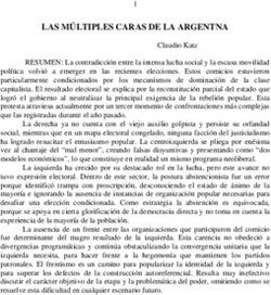 LAS M&Uacute;LTIPLES CARAS DE LA ARGENTNA
