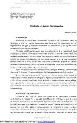 El suicidio en jóvenes homosexuales