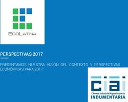 PERSPECTIVAS 2017 PRESENTAMOS NUESTRA VISIÓN DEL CONTEXTO Y PERSPECTIVAS ECONÓMICAS PARA 2017 - Cámara Industrial Argentina de ...