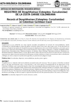 DE LA COSTA CARIBE COLOMBIANA - Records of Dryophthorinae (Coleoptera: Curculionidae) on Colombian Caribbean Coast - SciELO Colombia
