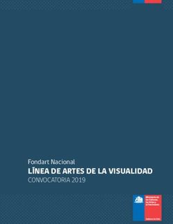 LÍNEA DE ARTES DE LA VISUALIDAD - Fondart Nacional - Fondos Cultura