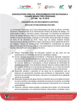 CONVOCATORIA PÚBLICA, PROCEDIMIENTO POR INVITACION A CUANDO MENOS TRES PERSONAS