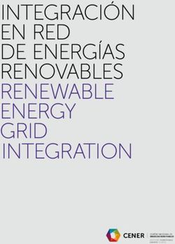 INTEGRACIÓN EN RED DE ENERGÍAS RENOVABLES RENEWABLE ENERGY GRID INTEGRATION - CENER