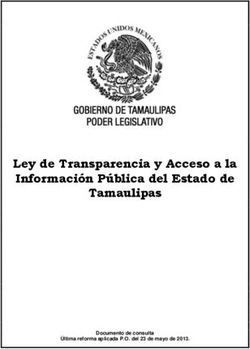 Ley de Transparencia y Acceso a la Información Pública del Estado de Tamaulipas