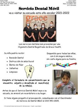 Servicio Dental M&oacute;vil - va a visitar su escuela este a&ntilde;o escolar 2021-2022 - Grace Health