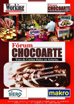 Creatividad y experiencias dulces - Forum ChocoArte