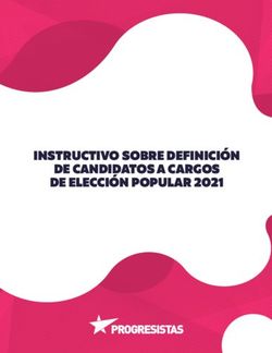 INSTRUCTIVO SOBRE DEFINICI&Oacute;N DE CANDIDATOS A CARGOS DE ELECCI&Oacute;N POPULAR 2021
