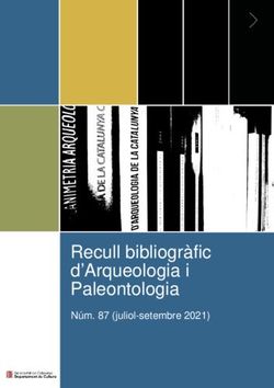 Recull bibliogr&agrave;fic d'Arqueologia i Paleontologia - N&uacute;m. 87 (juliol-setembre 2021)