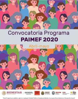 PAIMEF 2020 Convocatoria Programa - Abril-mayo - REPOSITORIO