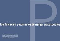 Identificación y evaluación de riesgos psicosociales