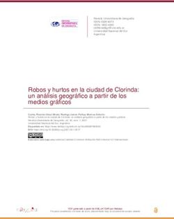 Robos y hurtos en la ciudad de Clorinda: un an&aacute;lisis geogr&aacute;fico a partir de los medios gr&aacute;ficos - Redalyc