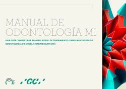 MANUAL DE ODONTOLOGÍA MI - UNA GUÍA COMPLETA DE PLANIFICACIÓN DE TRATAMIENTO E IMPLEMENTACIÓN DE ODONTOLOGÍA DE MÍNIMA INTERVENCIÓN (MI) - GC ...