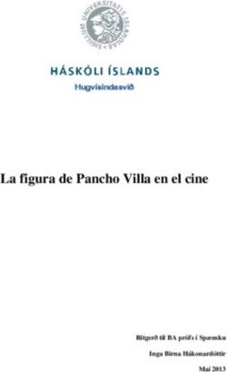 La figura de Pancho Villa en el cine - Hugv&iacute;sindasvi&eth;