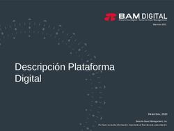 Descripci&oacute;n Plataforma Digital - Diciembre, 2020 - Miembro SEC - Banorte Asset Management, Inc - BCP Global