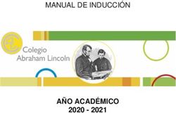 AÑO ACADÉMICO - MANUAL DE INDUCCIÓN 2020 - 2021 - Colegio ...