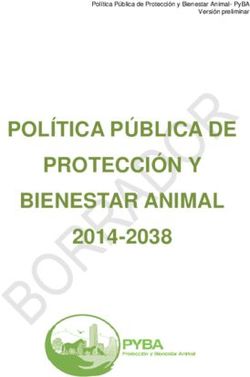 POLÍTICA PÚBLICA DE PROTECCIÓN Y BIENESTAR ANIMAL 2014-2038 - Secretaria ...