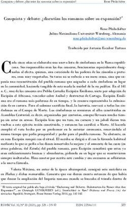 Conquista y debate: discut&iacute;an los romanos sobre su expansi&oacute;n?