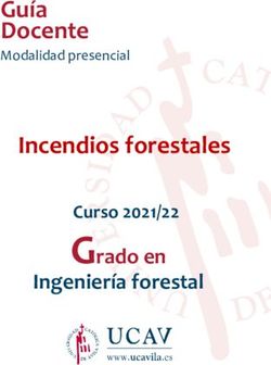 Guía Docente Modalidad presencial - Incendios forestales - UCAV