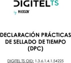 DECLARACI&Oacute;N PR&Aacute;CTICAS DE SELLADO DE TIEMPO (DPC) - DIGITEL TS OID: 1.3.6.1.4.1.54225