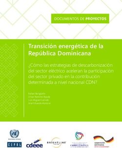 Transición energética de la República Dominicana