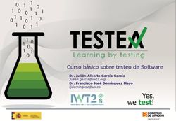 Curso básico sobre testeo de Software - Dr. Julián Alberto García García Dr. Francisco José Domínguez Mayo