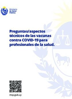 Preguntas/aspectos t&eacute;cnicos de las vacunas contra COVID-19 para profesionales de la salud - msp.gub.uy