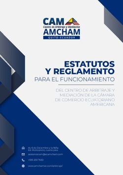 ESTATUTOS Y REGLAMENTO - PARA EL FUNCIONAMIENTO DEL CENTRO DE ARBITRAJE Y MEDIACIÓN DE LA CÁMARA DE COMERCIO ECUATORIANO AMERICANA - AMCHAM Ecuador