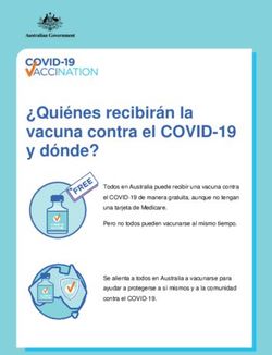 Qui&eacute;nes recibir&aacute;n la vacuna contra el COVID-19 y d&oacute;nde?