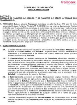 CONTRATO DE AFILIACIÓN VERSIÓN ENERO DE 2014 - Transbank