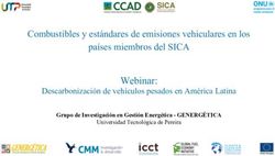 Webinar: Combustibles y estándares de emisiones vehiculares en los países miembros del SICA