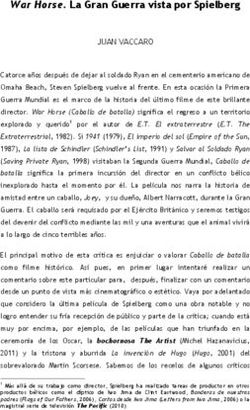 War Horse. La Gran Guerra vista por Spielberg