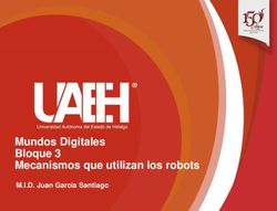 Mundos Digitales Bloque 3 Mecanismos que utilizan los robots - M.I.D. Juan Garc&iacute;a Santiago - UAEH