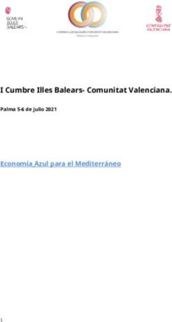 I Cumbre Illes Balears-Comunitat Valenciana - Econom&iacute;a Azul para el Mediterr&aacute;neo Palma 5-6 de julio 2021