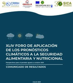 XLIV FORO DE APLICACI&Oacute;N DE LOS PRON&Oacute;STICOS CLIM&Aacute;TICOS A LA SEGURIDAD ALIMENTARIA Y NUTRICIONAL - COMUNICADO DE RESULTADOS - SICA