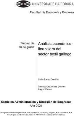 Análisis económico-financiero del sector textil gallego - RUC