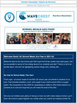 Welcome Back! All School Meals Are Free in 2021-22 - WaveCrest Cafe