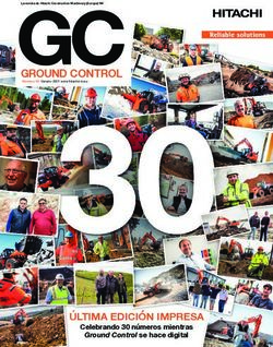 GCGROUND CONTROL - ÚLTIMA EDICIÓN IMPRESA Celebrando 30 números mientras Ground Control se hace digital - Hitachi Construction Machinery (Europe)