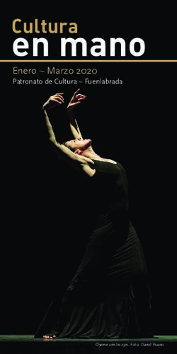 Cultura en mano Enero Marzo 2020 - Patronato de Cultura Fuenlabrada