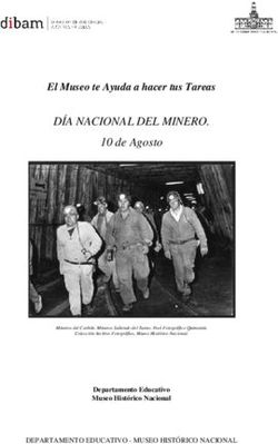 DÍA NACIONAL DEL MINERO - El Museo te Ayuda a hacer tus Tareas