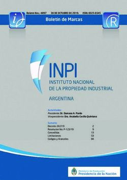 Bolet ín de Marcas - Instituto Nacional