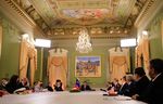 Por Venezuela por el Esequibo, por la uni&oacute;n nacional Sal&oacute;n de los Embajadores, Palacio de Miraflores, Caracas. Jueves, 7 de enero de 2021