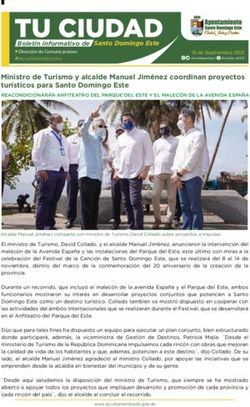Ministro de Turismo y alcalde Manuel Jim&eacute;nez coordinan proyectos tur&iacute;sticos para Santo Domingo Este - Ayuntamiento de ...