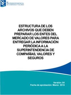 ESTRUCTURA DE LOS ARCHIVOS QUE DEBEN PREPARAR LOS ENTES DEL MERCADO DE VALORES PARA ENTREGAR LA INFORMACIÓN PERIÓDICA A LA SUPERINTENDENCIA DE ...