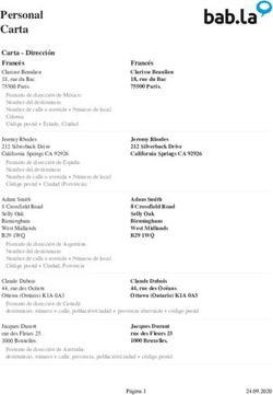 Personal Carta Carta - Dirección Francés - Bab.la