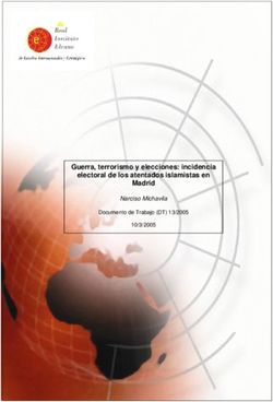 Guerra, terrorismo y elecciones: incidencia electoral de los atentados islamistas en Madrid - Narciso Michavila