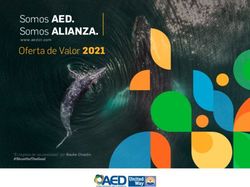 Somos AED. Somos ALIANZA. Oferta de Valor 2021 - "El regreso de las jorobadas" por Bauke Chacón.